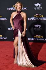 ZOE BELL at Thor: Ragnarok Premiere in Los Angeles 10/10/2017