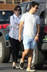 ZOEY DESCHANEL and Her Husband Jacob Pechenik Shopping for a New Car in Los Angeles 09/30/2017