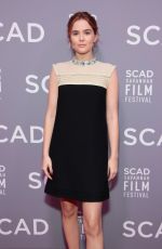 ZOEY DEUTCH at 20th Anniversary Scad Savannah Film Festival in Savannah 10/28/2017