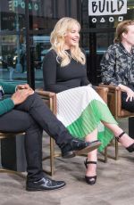 ABBIE CORNISH at AOL Build Series in New York 11/08/2017