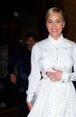 ABBIE CORNISH Leaves Her Hotel in New York 11/07/2017