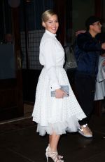 ABBIE CORNISH Leaves Her Hotel in New York 11/07/2017