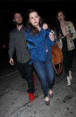 ABIGAIL BRESLIN at Catch LA in West Hollywood 11/03/2017