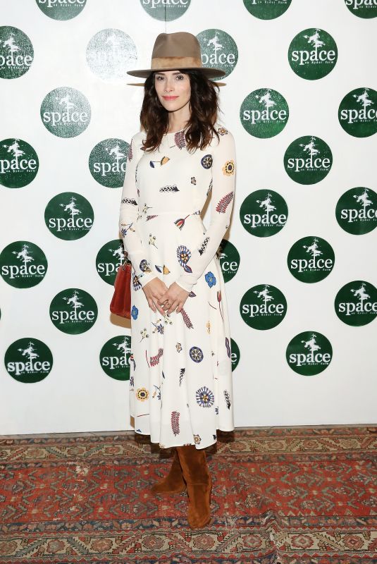 ABIGAIL SPENCER at 2nd Annual Space on Ryder Farm Gala in New York 11/06/2017