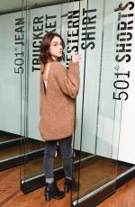 ADELAIDE KANE at Levi’s by Aritzia Collection Launch in Los Angeles 11/16/2017