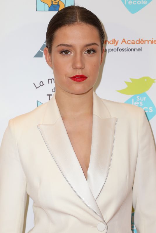 ADELE EXARCHOPOULOS at Autism Charity Gala 2017 in Paris 11/27/2017