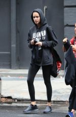 ADRIANA LIMA Leaves a Gym in New York 11/07/2017