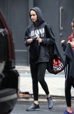 ADRIANA LIMA Leaves a Gym in New York 11/07/2017