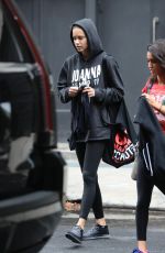 ADRIANA LIMA Leaves a Gym in New York 11/07/2017
