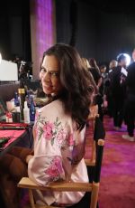 ADRIANA LIMA on the Backstage at 2017 VS Fashion Show in Shanghai 11/20/2017
