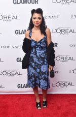 AISHA DEE at Glamour Women of the Year Summit in New York 11/13/2017