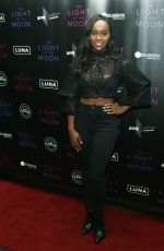 AJA NAOMI KING at The Light of the Moon Special Screening in Los Angeles 11/16/2017