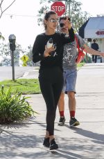 ALESSANDRA AMBROSIO Heading to a Gym in Los Angeles 11/06/2017