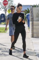 ALESSANDRA AMBROSIO Heading to a Gym in Los Angeles 11/06/2017
