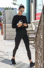 ALESSANDRA AMBROSIO Heading to a Gym in Los Angeles 11/06/2017