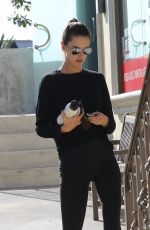ALESSANDRA AMBROSIO Heading to a Gym in Los Angeles 11/06/2017