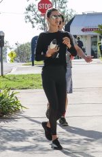 ALESSANDRA AMBROSIO Heading to a Gym in Los Angeles 11/06/2017