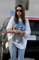 ALESSANDRA AMBROSIO Out and About in Los Angeles 11/10/2017