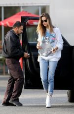 ALESSANDRA AMBROSIO Out and About in Los Angeles 11/10/2017
