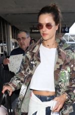 ALESSANDRA AMBROSIO Out in Los Angeles 11/06/2017