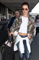 ALESSANDRA AMBROSIO Out in Los Angeles 11/06/2017