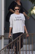 ALESSANDRA AMBROSIO Out in Los Angeles 11/26/2017