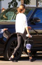 ALESSANDRA AMBROSIO Out in Los Angeles 11/26/2017