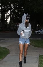 [ALESSANDRA AMBROSIO Trick or Treating in Santa Monica 10/31/2017
