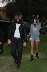 [ALESSANDRA AMBROSIO Trick or Treating in Santa Monica 10/31/2017