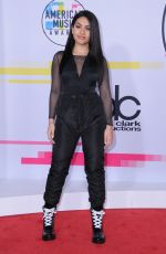 ALESSIA CARA at American Music Awards 2017 at Microsoft Theater in Los Angeles 11/19/2017