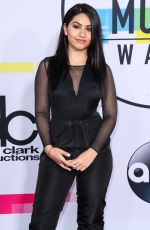 ALESSIA CARA at American Music Awards 2017 at Microsoft Theater in Los Angeles 11/19/2017