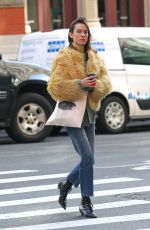 ALEXA CHUNG Out in New York 11/27/2017