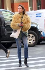 ALEXA CHUNG Out in New York 11/27/2017