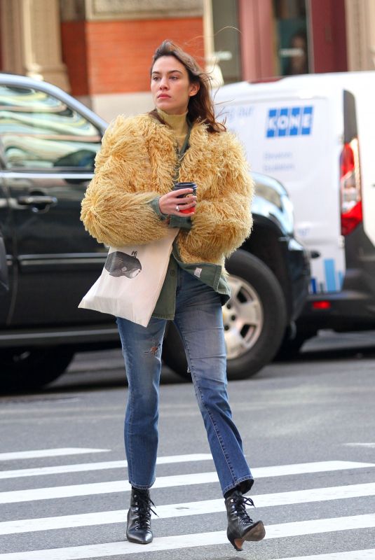 ALEXA CHUNG Out in New York 11/27/2017
