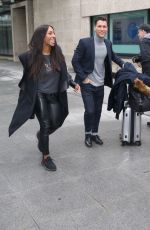 ALEXANDRA BURKE and Gorka Marquez Leaves BBC Studios in London 11/15/2017