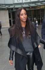 ALEXANDRA BURKE and Gorka Marquez Leaves BBC Studios in London 11/15/2017