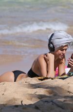 ALEXIS REN in Bikini on the Beach in Hawaii 11/13/2017