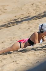 ALEXIS REN in Bikini on the Beach in Hawaii 11/13/2017