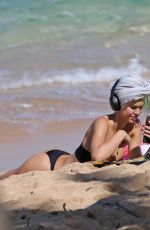 ALEXIS REN in Bikini on the Beach in Hawaii 11/13/2017