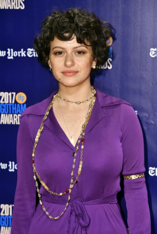 ALIA SHAWKAT at 2017 IFP Gotham Independent Film Awards in New York 11/27/2017
