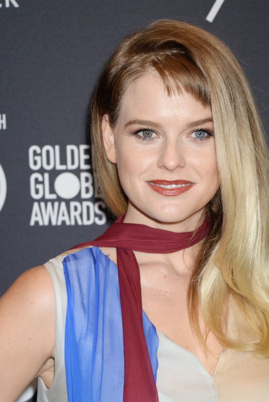 ALICE EVE at HFPA & Instyle Celebrate 75th Anniversary of the Golden Globes in Los Angeles 11/15/2017