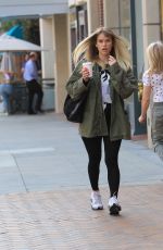 ALICE EVE Laves a Salon in Beverly Hills 11/20/2017