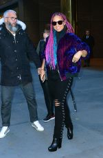 ALICIA KEYS Out and About in New York 11/10/2017