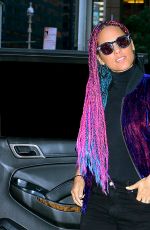 ALICIA KEYS Out and About in New York 11/10/2017