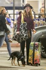 ALICIA WITT at LAX Airport in Los Angeles 11/19/2017