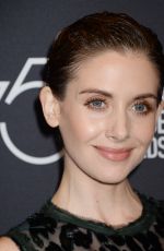 ALISON BRIE at HFPA & Instyle Celebrate 75th Anniversary of the Golden Globes in Los Angeles 11/15/2017
