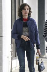 ALISON BRIE Out and About in Los Angeles 11/03/2017