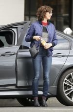 ALISON BRIE Out and About in Los Angeles 11/03/2017