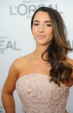 ALY RAISMAN at Glamour Women of the Year Summit in New York 11/13/2017