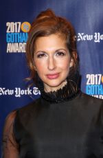 ALYSIA REINER at 2017 IFP Gotham Independent Film Awards in New York 11/27/2017